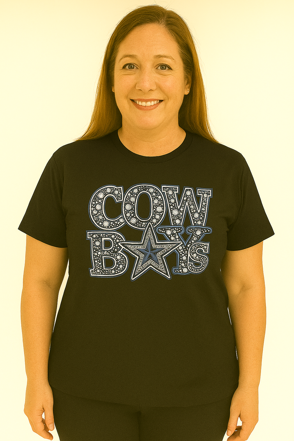 Large Ladies Black Cowboys