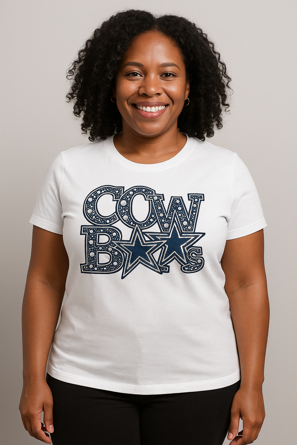 Large White Ladies Cowboys