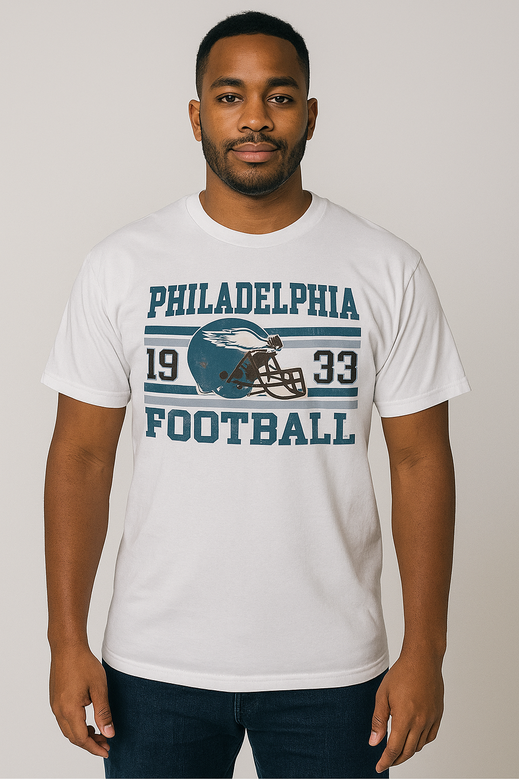 Philadelphia Football Unisex White XL