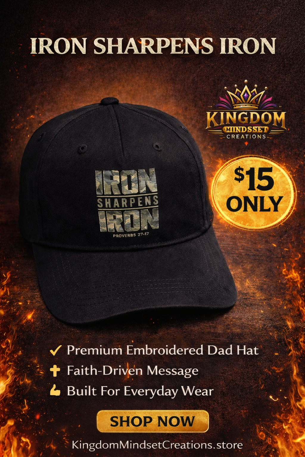Iron Sharpens Iron Hat