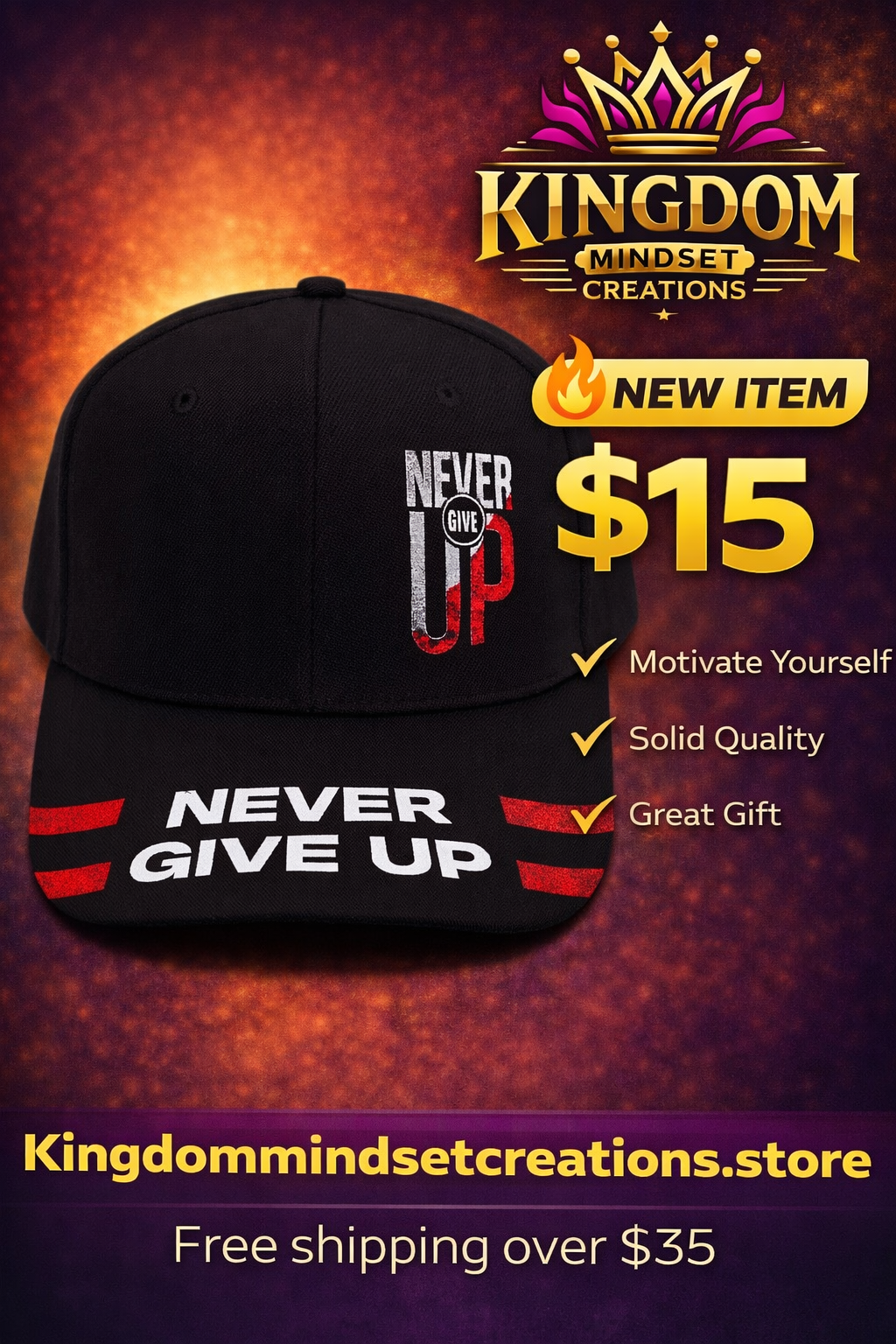 Black Never Give Up