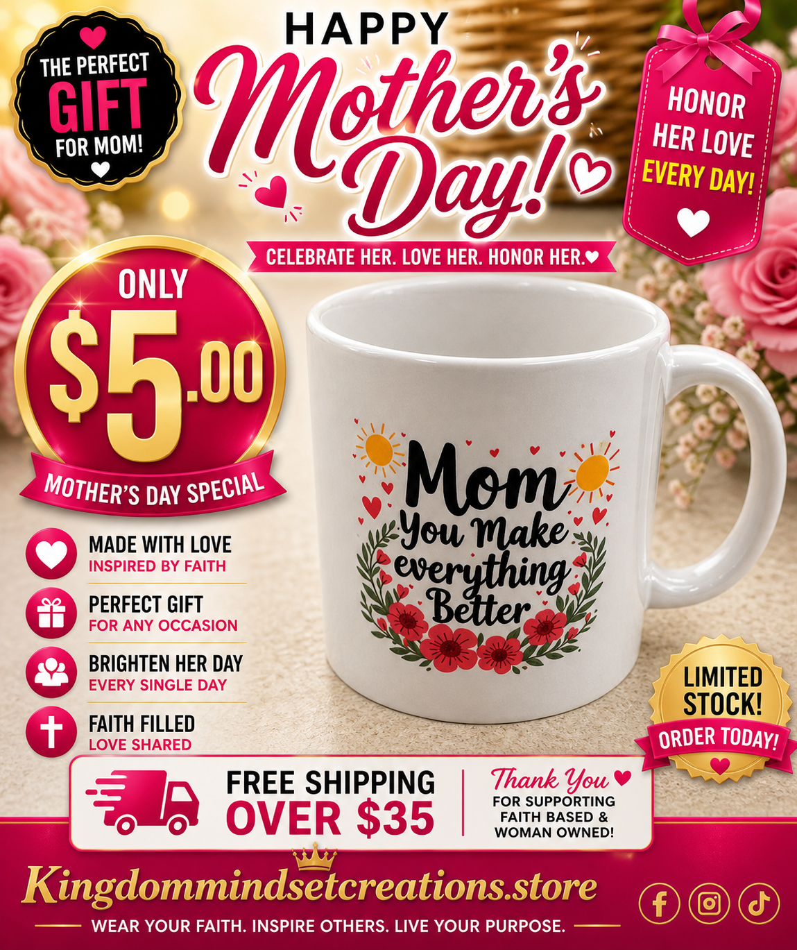 Mother’s Day Special-coffee cup