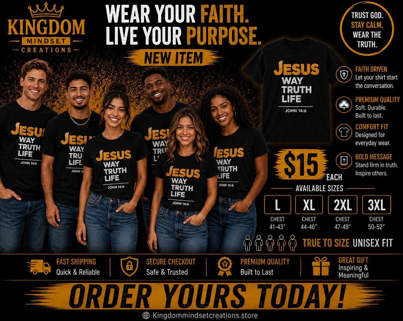Black -Jesus way the truth and the Life