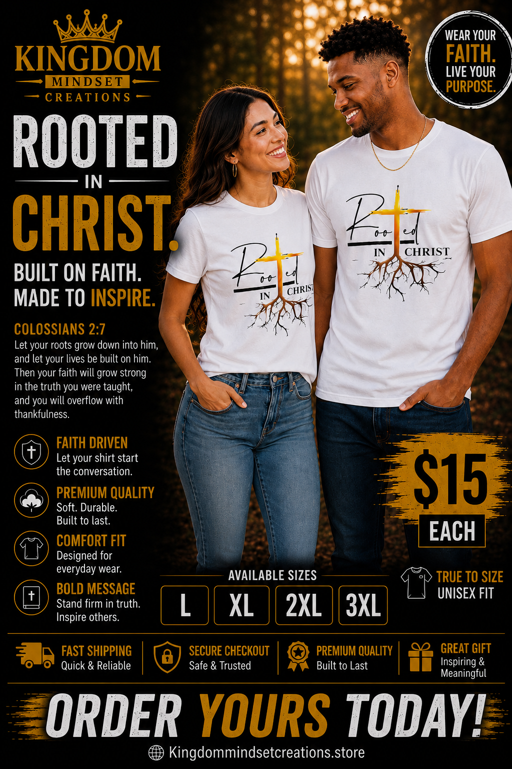 White - Rooted In Christ