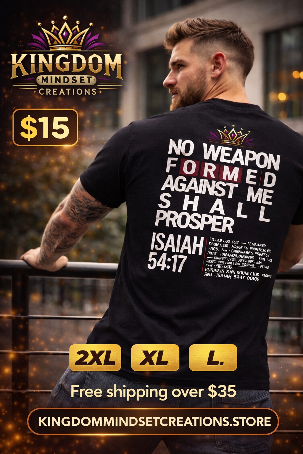Isaiah 54:17 T-shirt