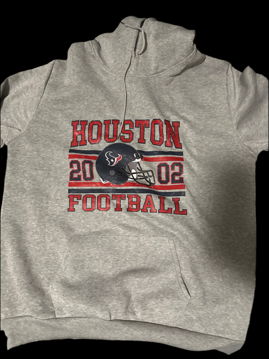 XL Grey Houston Football