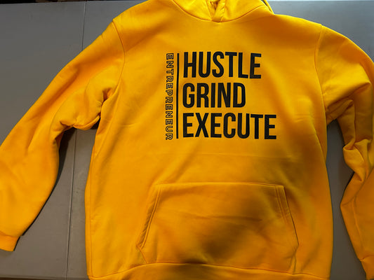 Yellow XL Entrepreneur Hustle Grind Execute