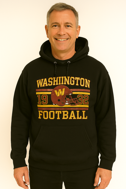 Black XL , Large Washington Football Hoodie