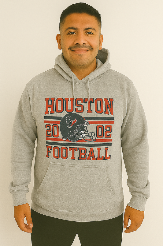 XL Grey Houston Football