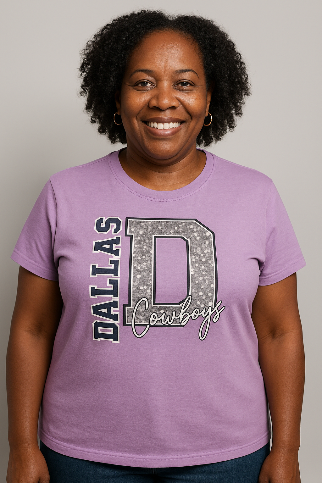 XL Ladies Lavender Sport T-Shirt