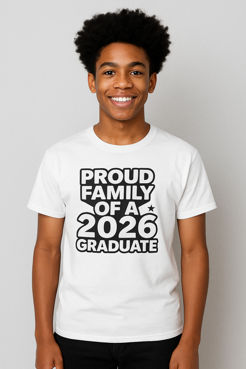 XL ,2XL , M ,Large Proud family Senior 2026 Graduate