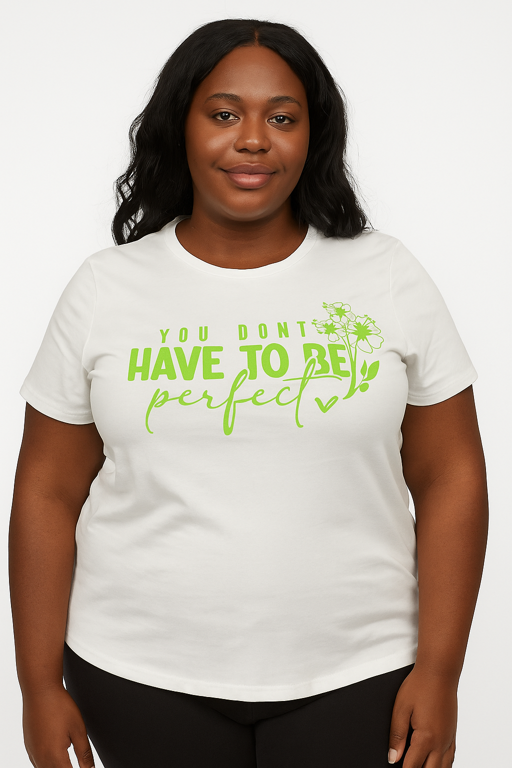 Self Love- Ladies XL , Large White You Don’t Have to Be Perfect