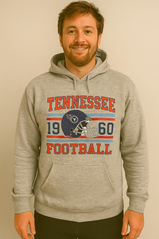 2XL Grey Tennesee Football Hoodie