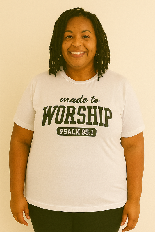 Faith Based- 2XL White Made To Worship