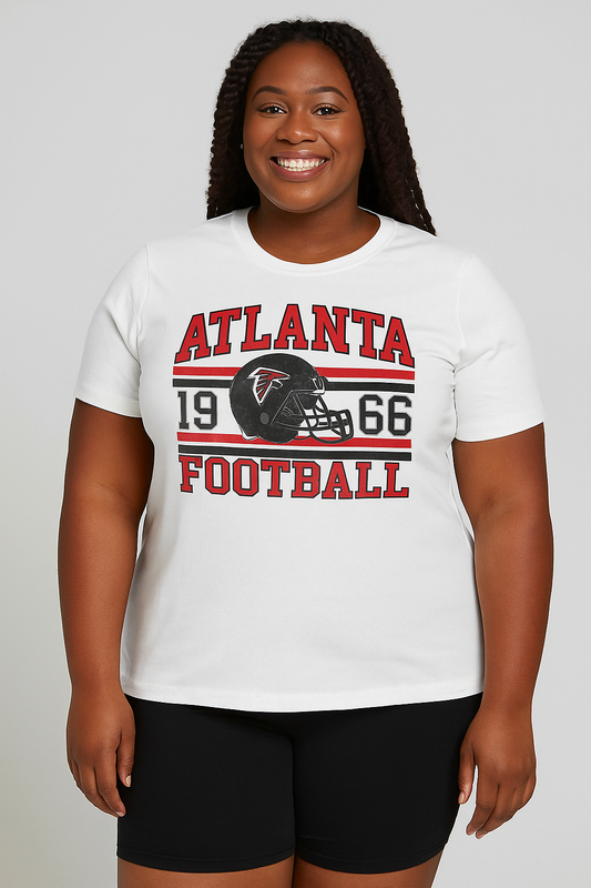 Atlanta Football Large Ladies White
