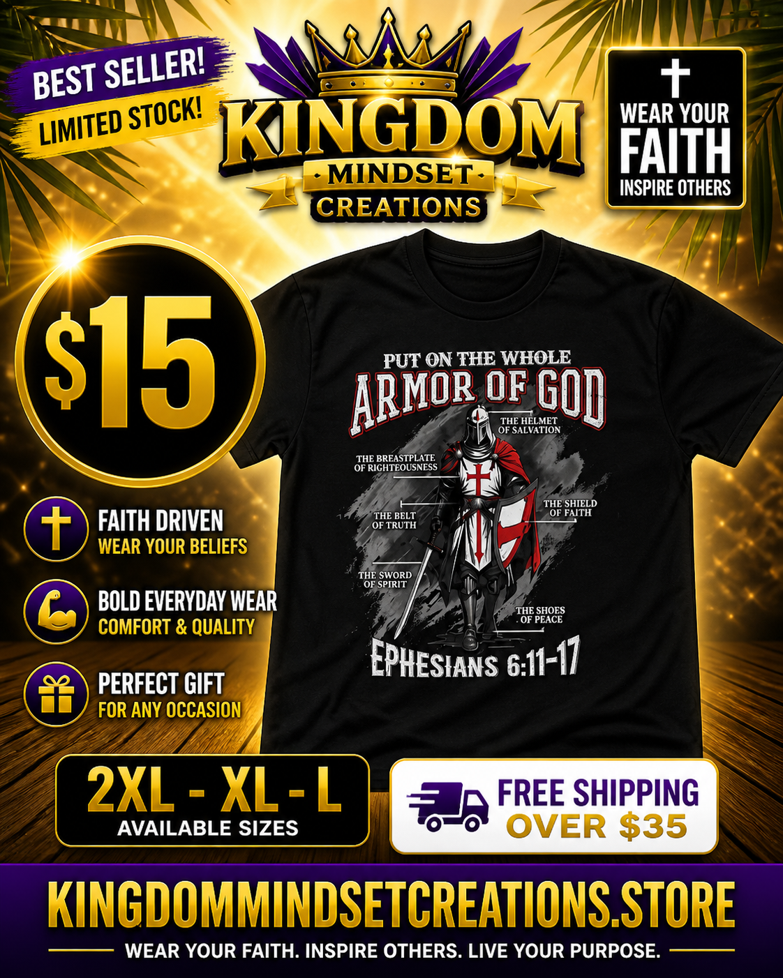 Put on the whole Armor of God