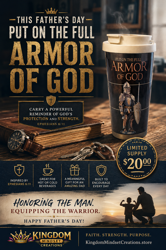Put on the full Armor of God’s coffee cup